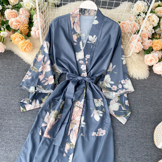 Spring Blooms (Satin-Dress)