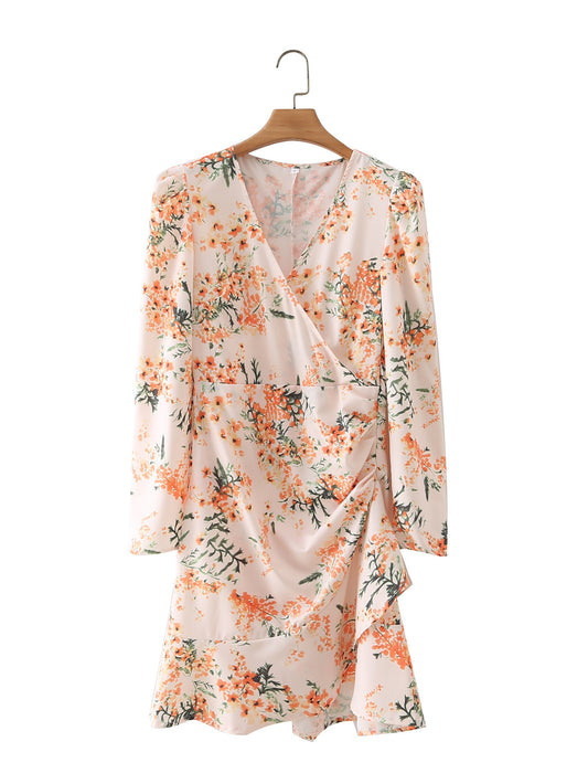 Orange's Floral (Dress)