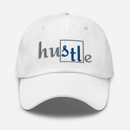 Hustle (White-Blue)