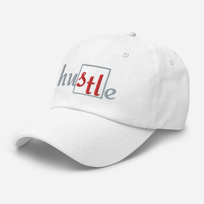 Hustle (White-Red)