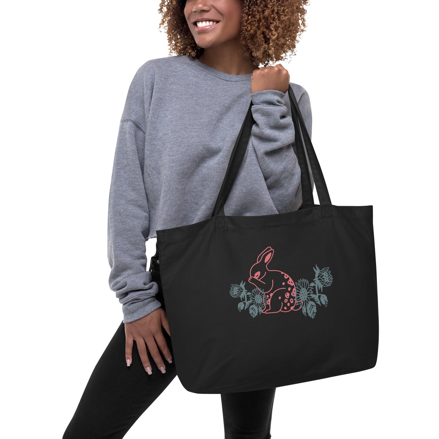 Bunny - Tote (Black)