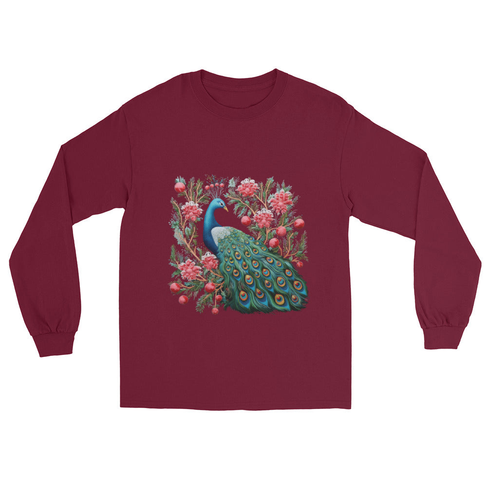 Peacock (Burgundy)