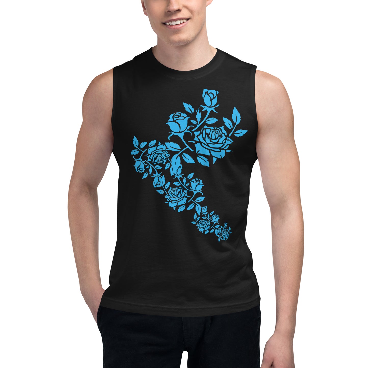 Thorns & Roses (Black-Blue)