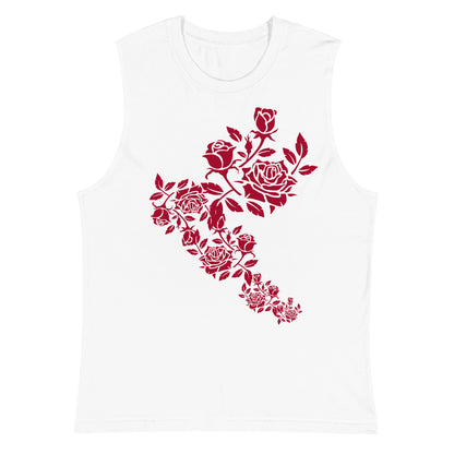 Thorns & Roses (White-Burgundy)